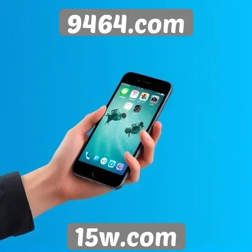 Experiência do usuário em dispositivos móveis no site 9464.com